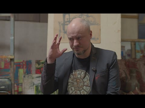 Видео: В мастерской художника Романа Кузьмина
