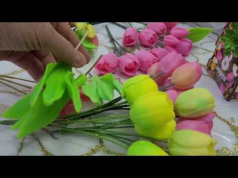 Видео: УРА !!!! СКОРО 8 МАРТА !!! НУЖНО ЗАПАСАТЬСЯ НАШИМИ ЛЮБИМЫМИ БУКЕТАМИ С Тюльпанами ,розами и ....