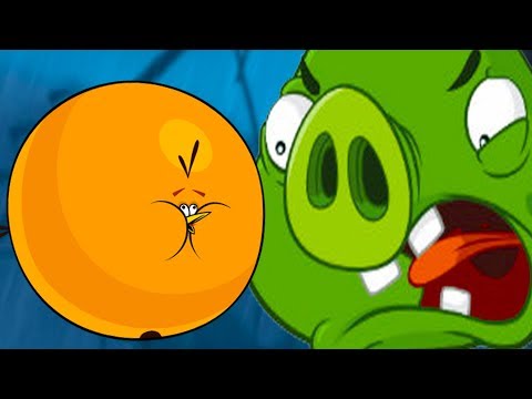 Видео: БАБЛС против КОРОЛЯ Свиней Angry Birds #21 Новая птичка Кида на крутилкины