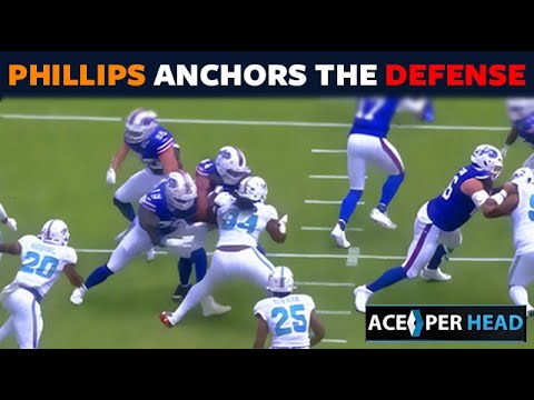 Видео: Джордан Филлипс против Биллса: сильный и крепкий не по годам!