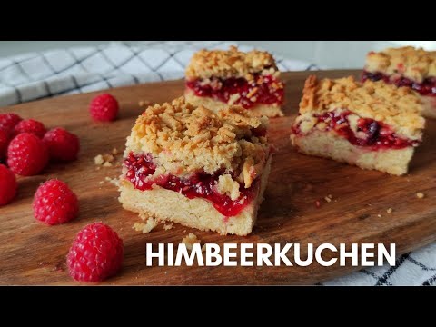 Видео: Ягодный пирог с малиной — простой и вкусный рецепт к чаю 🍓