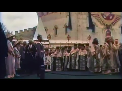 Видео: Николай II в Нижнем Новгороде, 1913 год. Колоризованная кинохроника