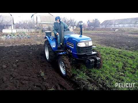 Видео: Вспашка огорода.
