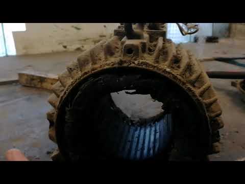Видео: Разбор электродвигателя. на медь.