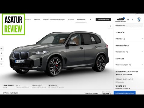 Видео: ⚙️ Конфигурируем рестайл BMW X5 G05. Инструкция по сборке под заказ рестайлингового  БМВ Х5 2024