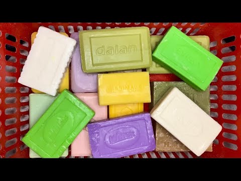 Видео: ASMR 🔪🧼🎶Cutting dry and semi dry soap 🤤🫶🏻Резка мыла💚💜🤍💙❤️🩷💛Beautiful soap😍🤤🫶🏻