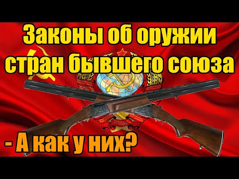 Видео: Закон об оружии в странах бывшего СССР. Чем отличается оружейное законодательство?