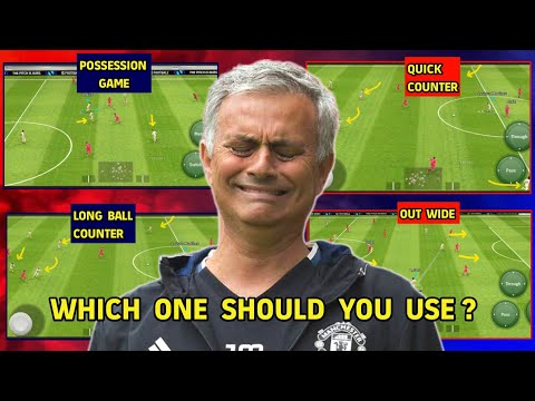 Видео: Посмотрите это, если у вас проблемы с командными стилями игры | eFootball 2024: объяснение всех к...