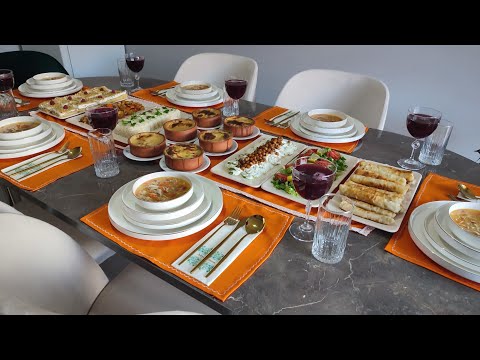 Видео: МЕНЮ УЖИНА ✅ПОДГОТОВКА ГОСТЕВОГО СТОЛА ✅6 ВКУСНЫХ РЕЦЕПТОВ🎊