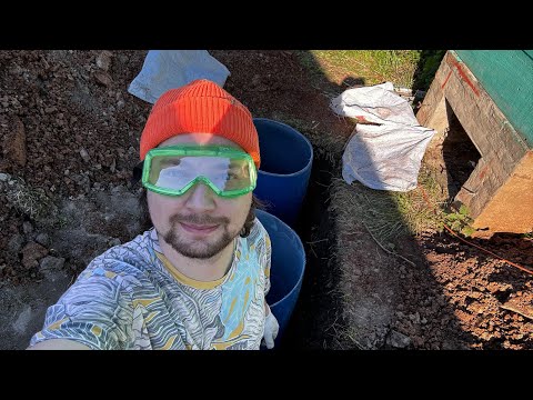 Видео: ПРОСТОЙ И ДЕШЕВЫЙ СЕПТИК из ТРЁХ бочек