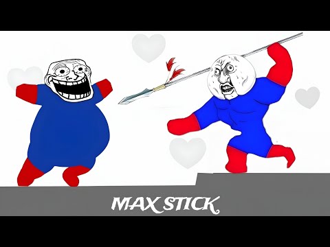 Видео: Лучшие падения | Подборка смешных моментов со спешиванием Стикмена #42