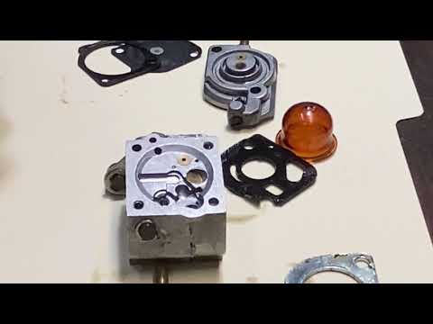 Видео: Чистка и восстановление карбюратора Zama и карбюратора Walbro.