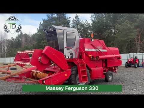 Видео: Купити комбайн Massey Ferguson 330 🔥 Норвегія