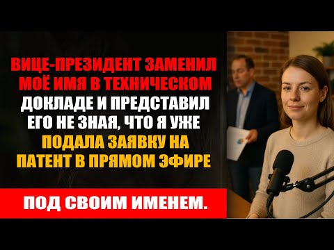 Видео: Он стер моё имя из патента — я стерла его из истории