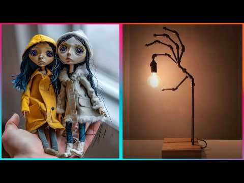 Видео: Удивительное Искусство, Вдохновленное Мультфильмом «Коралина В Стране Кошмаров», На Другом Уровне