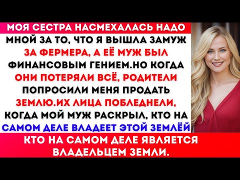 Видео: Моя сестра насмехалась надо мной за то, что я вышла замуж за фермера — пока мы не отказались выручат
