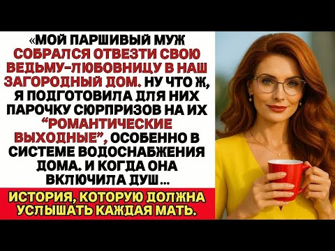 Видео: Мой муж и его любовница радовались в нашем загородном доме… пока не включили душ!