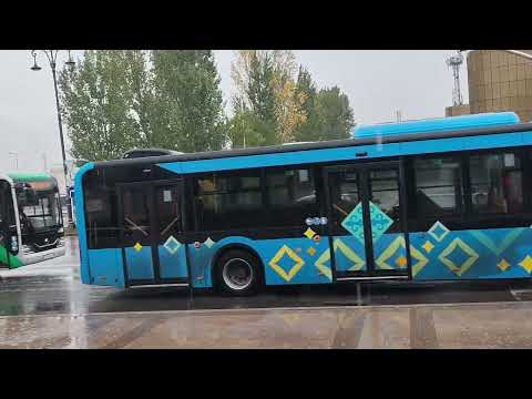 Видео: Астана. A1009/A938/H421 Yutong ZK 612* HG маршруты 3ка/502/26