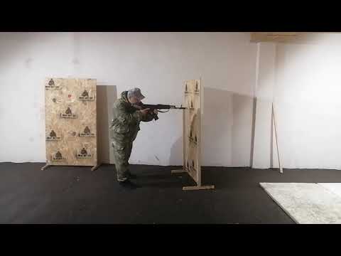 Видео: Фронтальная изготовка к стрельбе из за вертикального укрытия