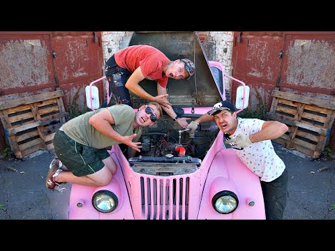 Видео: Кто первый починит автомобиль - получит 1000$