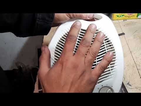 Видео: тепловентилятор дует только холодным - РЕМОНТ