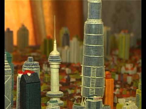 Видео: ГОРОД ИЗ ПЛАСТИЛИНА - невероятная красота и кропотливый труд