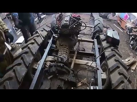 Видео: Строю вездеход DIYиз хлама мини Витязь самодельный