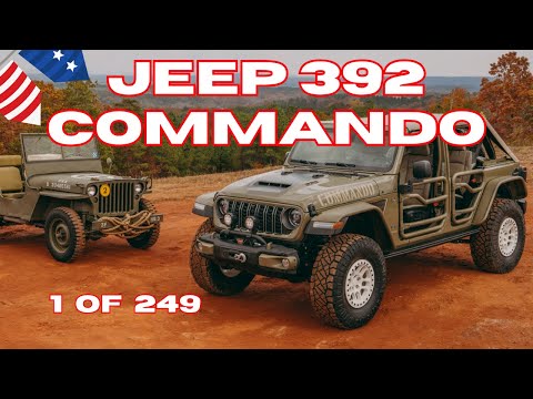 Видео: Jeep Wrangler Commando 392 2026 года | В честь Дня ветеранов | Custom Fox Factory 1 из 250
