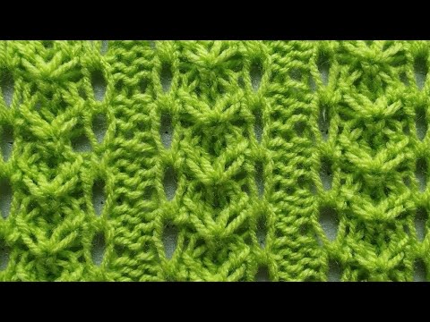 Видео: ВОЗДУШНЫЙ ПОЛУ АЖУР поворотными рядами и по кругу