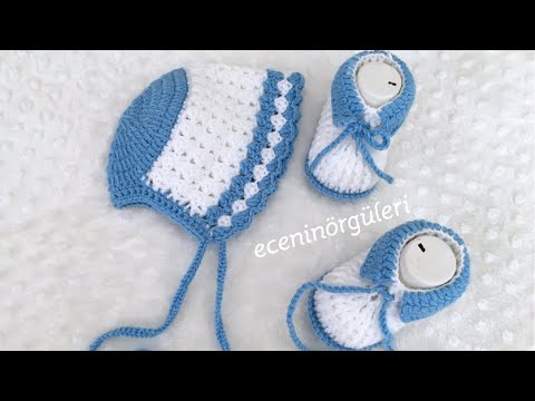 Видео: Очень простая вязаная шапка / Шапочка для девочки и мальчика / Берет-чепчик/