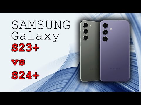 Видео: Сравнение Samsung Galaxy S23+ и S24+