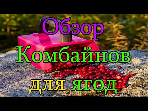 Видео: Обзор Комбайнов ( Плодосборников) для сбора Ягоды. Какой комбайн лучше и для какой ягоды.