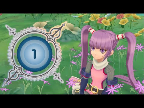Видео: 1.  Проснувшаяся среди цветов. Полное прохождение Tales of Graces f (PS3/RUS)