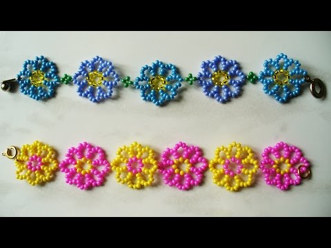 Видео: Простые браслеты из бисера