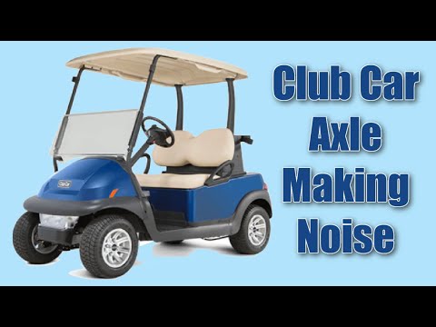 Видео: Как заменить подшипники задней оси на гольф-каре Club Car DS Precedent | Шум в оси при повороте