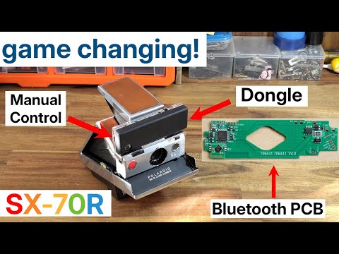 Видео: SX-70R — Bluetooth-плата для полного ручного управления вашим SX-70! Лучше, чем MiNT Time Machine!