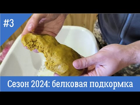 Видео: Нет пыльцы! Белковая подкормка пчел