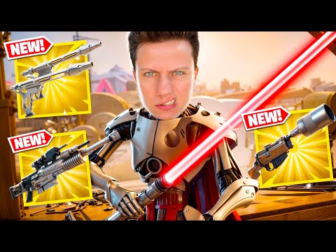 Видео: ПОБЕДИЛ БОССОВ и Собрал ВСЕ МИФИЧЕСИКЕ предметы в Star Wars Фортнайт