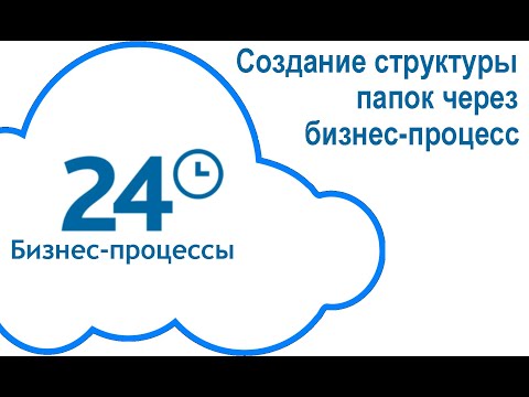 Видео: Создание структуры папок через бизнес процесс в Битрикс24