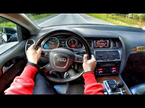 Видео: 2010 Audi Q7 Quattro 3.6 AT - ТЕСТ-ДРАЙВ ОТ ПЕРВОГО ЛИЦА