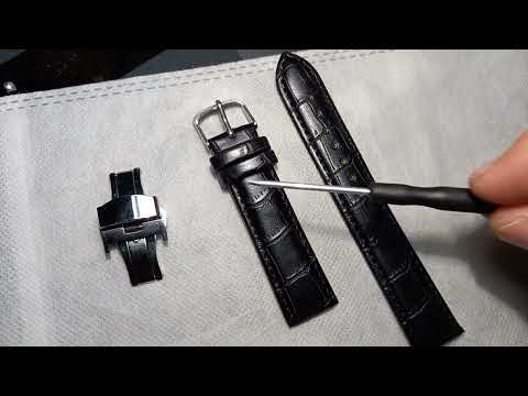 Видео: КАК УСТАНОВИТЬ КЛИПСУ НА ЧАСОВОЙ  РЕМЕШОК