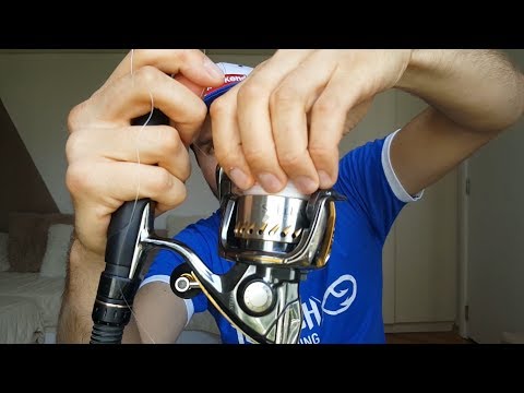 Видео: Как се  навива ПРАВИЛНО плетено влакно на макара за да няма оплитания!!!