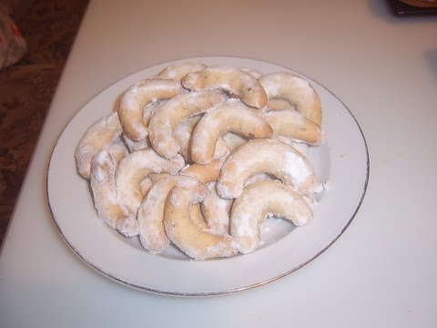 Видео: Рождественское печенье Vanillekipferl. Маринкины творинки