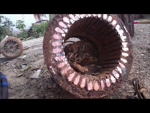 Видео: Разбираю МЕДНЫЕ ДВИЖКИ и цветной металл на сдачу!!!