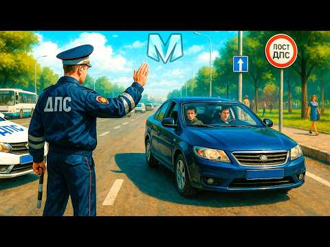 Видео: 👮 БУДНИ ДПС на МАТРЕШКА РП #17. МНЕ УГРОЖАЛИ... ЗАДЕРЖАЛ ОПАСНОГО ПРЕСТУПНИКА  В CRMP MOBILE