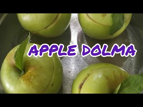 Видео: Apple Dolma / Долма из Яблок / Elmalı Dolma / Alma Dolması. Azerbaijani Cuisine.