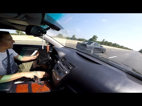 Видео: Камри 3.5     vs    BMW E34 (540) !!!    "Баварский  Волк" !!!