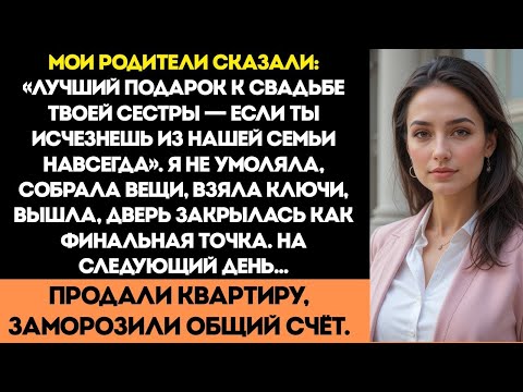 Видео: Мои родители сказали, что в день свадьбы моей сестры лучше, если я не приду, — поэтому я исчезла…