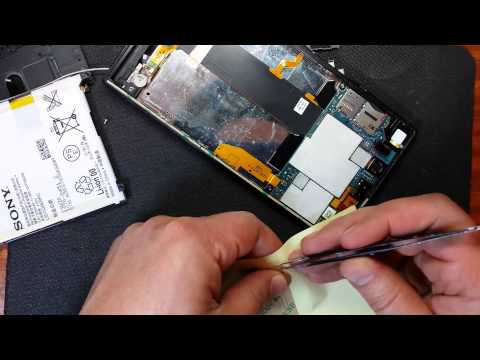 Видео: Xperia™ Z Ultra меняем дисплейный модуль