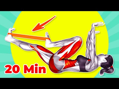 Видео: ➜ 20-минутная тренировка с эспандером для людей старше 50 лет ➜ Оставайтесь в форме и сильными!